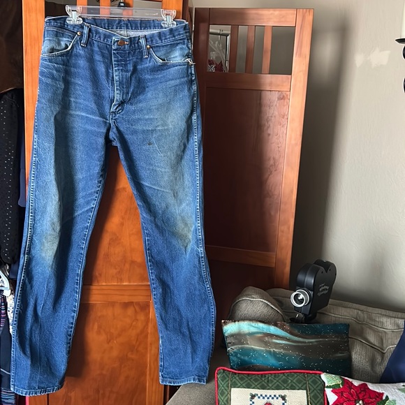 Vintage Wrangler Straight Leg Jeans - Picture 2 of 6